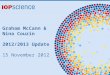 Graham  McCann & Nina  Couzin 2012/2013 Update 15  November 2012