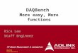 DAQBench  More easy, More functions
