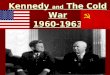 Kennedy  and  The Cold War 1960-1963