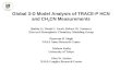 Global 3-D Model Analysis of TRACE-P HCN and CH 3 CN Measurements
