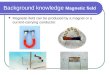 Background knowledge  Magnetic field