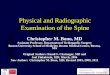 Physical and Radiographic Examination of the Spine