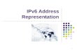 IPv6 Address Representation