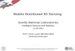 Mobile Distributed 3D Sensing