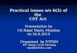 Practical issues u/s 6(2) of the  CST Act
