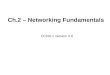 Ch.2 – Networking Fundamentals