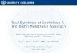 Total Synthesis of Epothilone A:  The Olefin Metathesis Approach