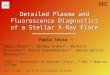 Detailed Plasma and Fluorescence Diagnostics of a Stellar X-Ray Flare