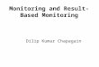 Monitoring and Result-Based Monitoring