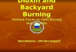 Dioxin and Backyard Burning Vermont Forum on Open Burning May 17, 2004