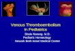 Venous Thromboembolism  in Pediatrics