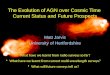 The Evolution of AGN over Cosmic Time  Current Status and Future Prospects