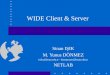 WIDE Client & Server