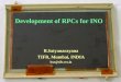Development of RPCs for INO