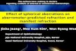 Effect of spherical aberrations on aberrometer-predicted refraction and manifest refraction