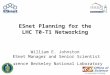 ESnet Planning for the LHC T0-T1 Networking