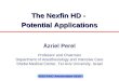 The Nexfin HD -  Potential Applications A zriel Perel Professor and Chairman