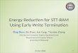 Energy Reduction for STT-RAM Using Early Write Termination