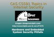 CAS CS591 Topics in Internet Security