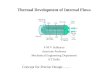Thermal Development of Internal Flows