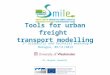 Tools for urban freight  transport modelling