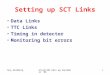 Setting up SCT Links