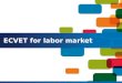 ECVET  for labor  market