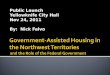 Government-Assisted Housing in the Northwest Territories   and the Role of the Federal Government
