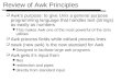 Review of Awk Principles