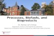 Processes, Biofuels, and Bioproducts