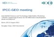 IPCC-GEO meeting