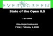 State of the Open ILS