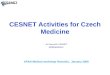 CESNET  Activities for Czech Medicine