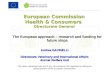 European Commission Health & Consumers  Directorate General