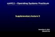 cs4411 – Operating Systems Practicum