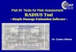 Part III: Tools for Risk Assessment RADIUS Tool - Simple Damage Estimation Software -