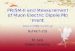 PRISM-II and Measurement of Muon Electric Dipole Moment based on J-PARC mu-edm LoI