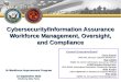 Cybersecurity/Information Assurance Workforce Management, Oversight, and Compliance