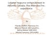 Lobster resource enhancement in Atlantic Canada: The Homarus Inc. experience