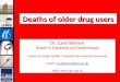 Deaths of older drug users