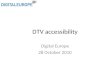 DTV accessibility