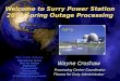 Welcome to Surry Power Station 2014 Spring Outage Processing