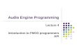 Audio Engine Programming
