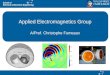 Applied Electromagnetics Group A/Prof. Christophe Fumeaux