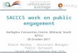SACCCS work on public engagement