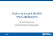 Deploying Large LabVIEW FPGA Applications