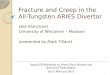 Fracture and Creep in the  All-Tungsten ARIES Divertor