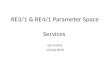 RE3/1 & RE4/1 Parameter Space Services