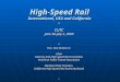 High-Speed Rail International, USA and California