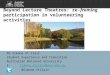 Beyond Lecture Theatres: re- framing  participation in volunteering activities